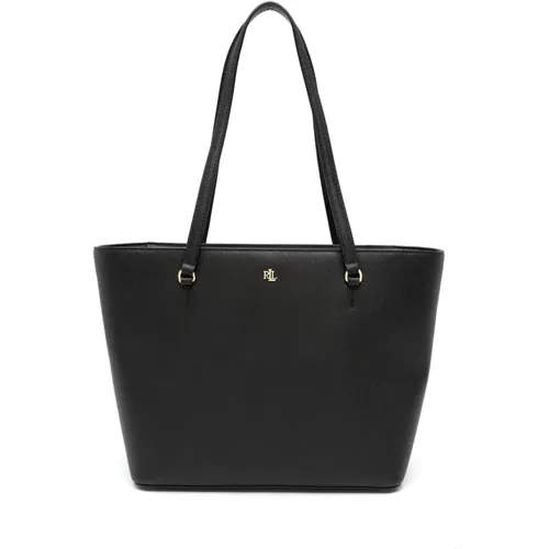 Karly shpper medium tote , female, Sizes: ONE SIZE - Ralph Lauren - Modalova