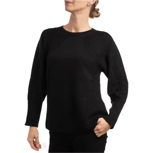 Soft Fit Alpaca Blend Sweater , female, Sizes: L - Marella - Modalova