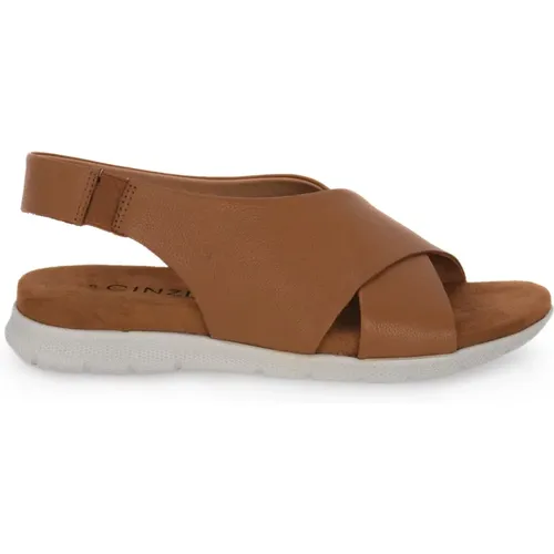 Flat Sandals , female, Sizes: 5 UK - Cinzia Soft - Modalova