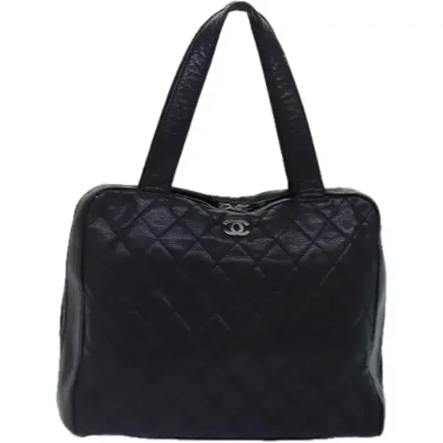 Pre-owned Tote Bags, female, , Size: ONE SIZE Pre-owned Leather totes - Chanel Vintage - Modalova