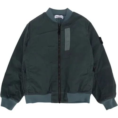 Grüne Iridescent Bomberjacke - Stone Island - Modalova