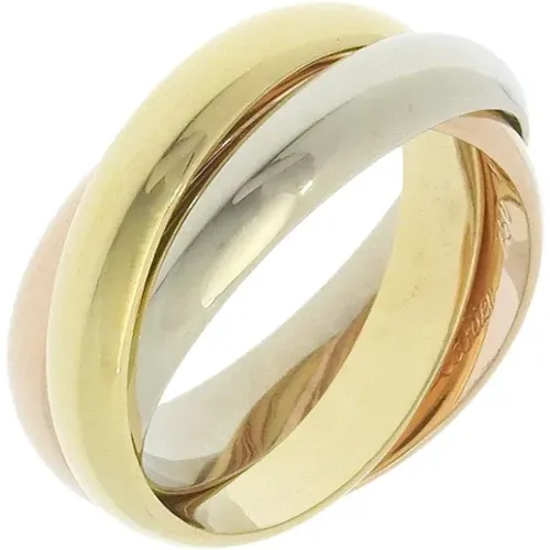 Pre-owned Jewellery, female, , Size: ONE SIZE Pre-owned Metal rings - Cartier Vintage - Modalova