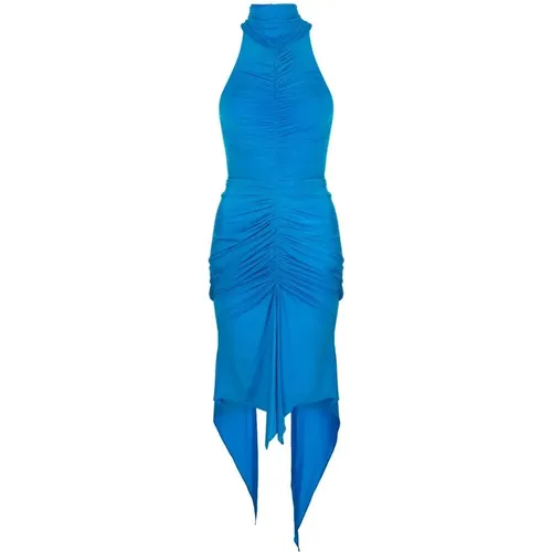 Ocean Asymmetrisches Gerafftes Halterneck Kleid - Alex Perry - Modalova