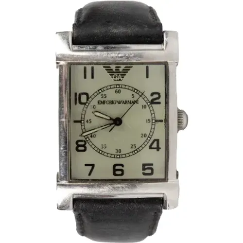 Pre-owned Metal watches , female, Sizes: ONE SIZE - Armani Pre-owned - Modalova