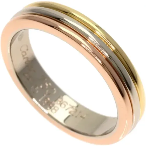 Pre-owned Jewellery, female, , Size: ONE SIZE Pre-owned Gold rings - Cartier Vintage - Modalova