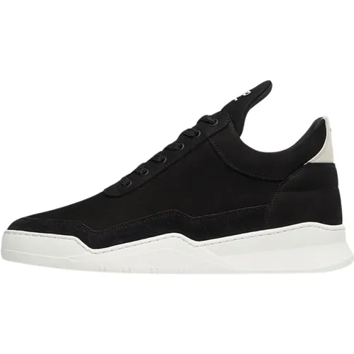 Low Top Ghost Schwarz / Off White - Filling Pieces - Modalova