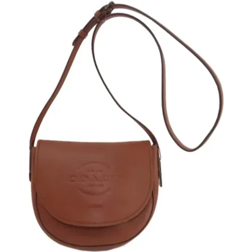 Pre-owned Cross Body Bags, female, , Size: ONE SIZE Pre-owned Leather shoulder-bags - Coach Pre-owned - Modalova