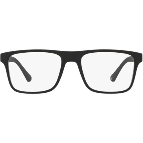 Sonnenbrille mit Kunststoffrahmen - Matt Schwarz,Sonnenbrille,Schwarze Clip Sonnenbrille mit Zubehör,Blaue Clip Sonnenbrille - Emporio Armani - Modalova