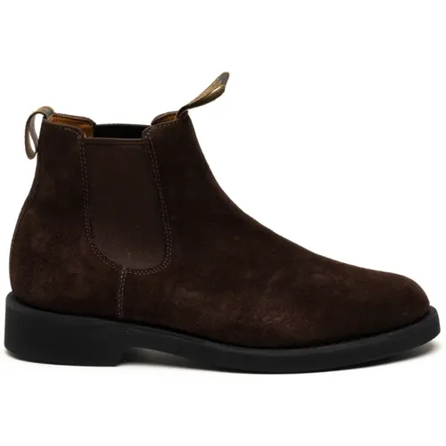 Chelsea Boots, male, , Size: 8 US Suede Gilford Boat Shoes - Sebago - Modalova