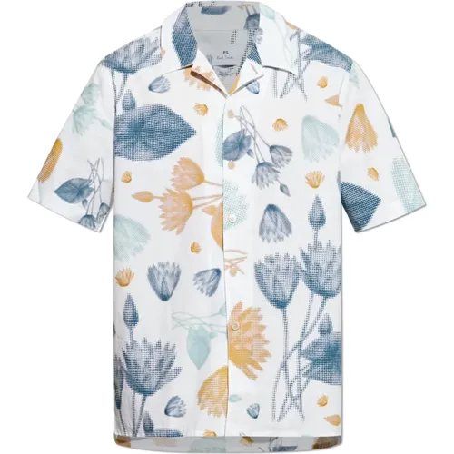 Shirt mit Druck , Herren, Größe: L - PS By Paul Smith - Modalova