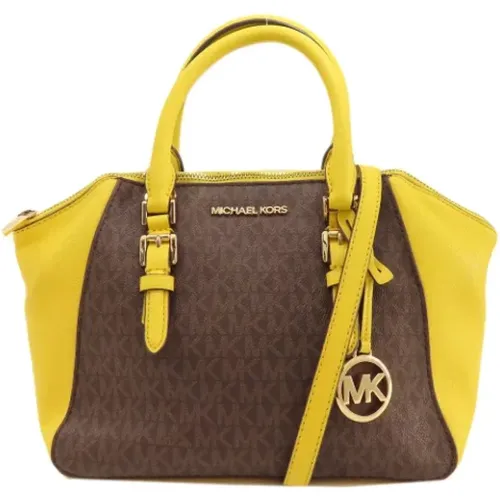 Pre-owned Tote Bags, female, , Size: ONE SIZE Pre-owned Leather handbags - Michael Kors Pre-owned - Modalova