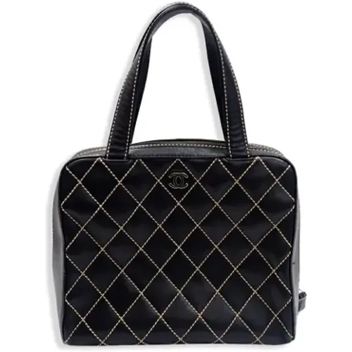 Pre-owned Tote Bags, female, , Size: ONE SIZE Pre-owned Leather totes - Chanel Vintage - Modalova