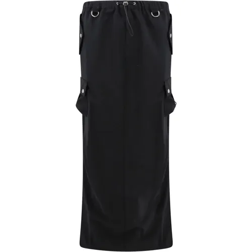 Cargo Wool Blend Skirt , female, Sizes: S, 2XS, XS - Coperni - Modalova