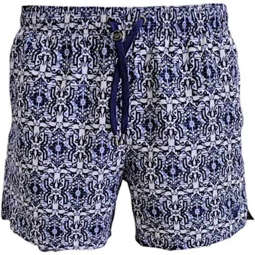 Stylish Beachwear for Summer Fun , male, Sizes: 2XL, XL, M - Emporio Armani - Modalova