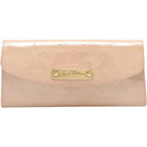 Pre-owned Leather clutches , female, Sizes: ONE SIZE - Louis Vuitton Vintage - Modalova