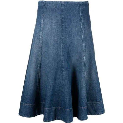 Womens Clothing Skirts Ss24 , female, Sizes: 2XS, XS - Khaite - Modalova