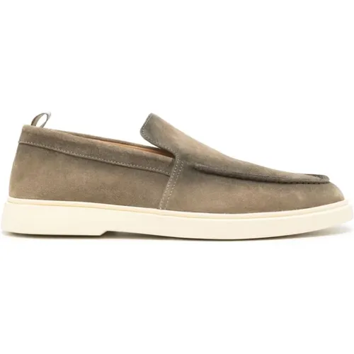 Sandals Grey , male, Sizes: 6 UK, 9 UK, 7 UK, 10 UK - Officine Creative - Modalova
