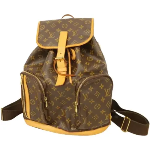 Pre-owned Backpacks, female, , Size: ONE SIZE Pre-owned Canvas backpacks - Louis Vuitton Vintage - Modalova