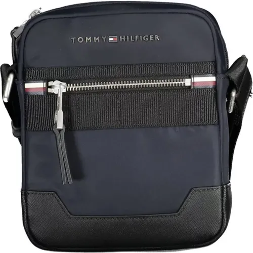 Messenger Bags, male, , Size: ONE SIZE Shoulder Bag with Contrasting Details - Tommy Hilfiger - Modalova