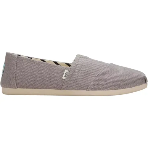 Grey Lace-up Shoes , female, Sizes: 4 1/2 UK, 6 UK, 5 1/2 UK, 3 1/2 UK, 7 UK, 4 UK, 2 1/2 UK, 8 UK, 5 UK - TOMS - Modalova