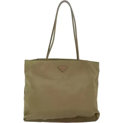 Pre-owned Tote Bags, female, , Size: ONE SIZE Pre-owned Canvas totes - Prada Vintage - Modalova