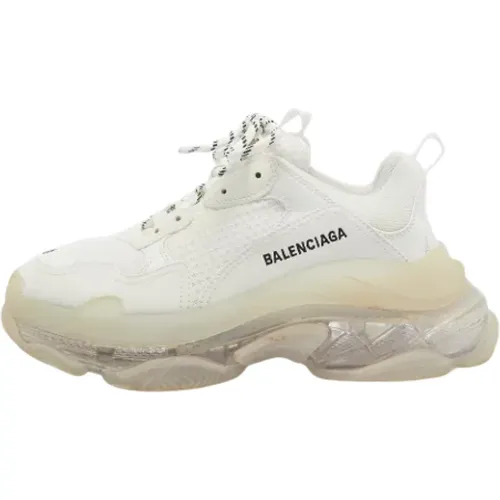 Pre-owned Sneakers, female, , Size: 9 US Pre-owned Mesh sneakers - Balenciaga Vintage - Modalova