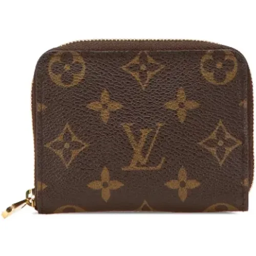 Pre-owned Wallets, female, , Size: ONE SIZE Pre-owned Canvas wallets - Louis Vuitton Vintage - Modalova