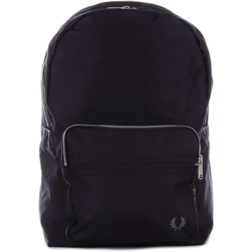 Logo Front Zip Backpack , unisex, Sizes: ONE SIZE - Fred Perry - Modalova