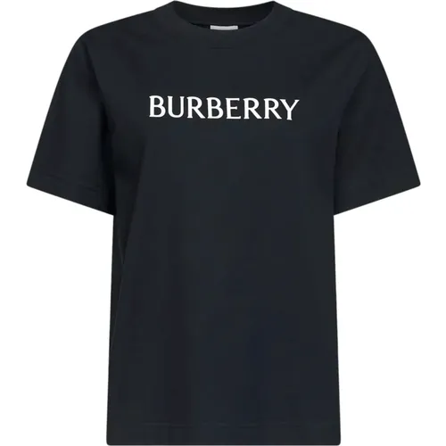 T-Shirts, female, , Size: S Logo Printed T-Shirt - Burberry - Modalova