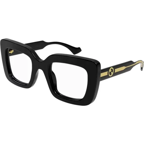 Schwarzer Rahmen Gg1554O 001 Sonnenbrille - Gucci - Modalova