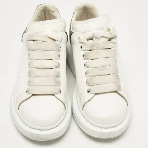 Pre-owned Leather sneakers , female, Sizes: 3 1/2 UK - Alexander McQueen Pre-owned - Modalova