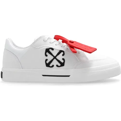 Off , New Low Vulcanized sneakers , female, Sizes: 6 UK, 2 UK, 7 UK, 3 UK, 4 UK - Off White - Modalova