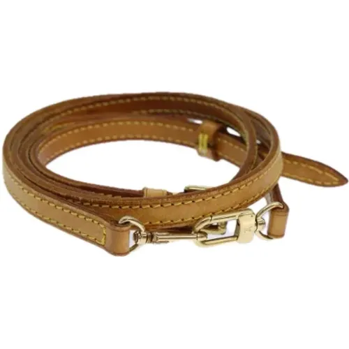 Pre-owned Canvas belts , female, Sizes: ONE SIZE - Louis Vuitton Vintage - Modalova