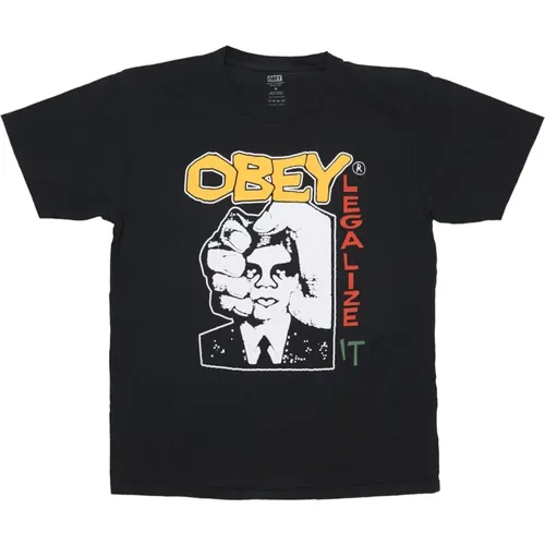 Vintage Classic Pigment Tee T-Shirt - Obey - Modalova