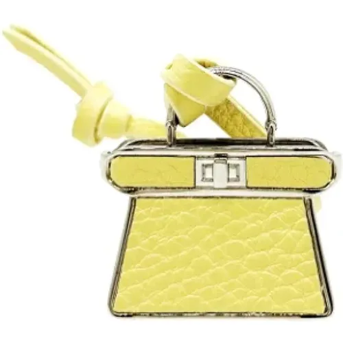 Pre-owned Accessories, female, , Size: ONE SIZE Pre-owned Leather key-holders - Fendi Vintage - Modalova