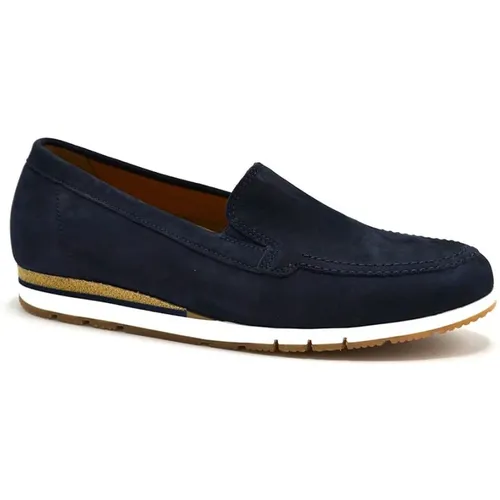 Blaue Slip-on Schuhe für Frauen - Gabor - Modalova