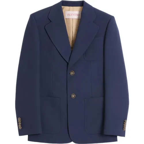 Blazers, male, , Size: M Monopetto Jackets - Valentino Garavani - Modalova