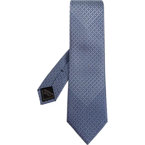 Ties, male, , Size: ONE SIZE Silk tie - Brioni - Modalova