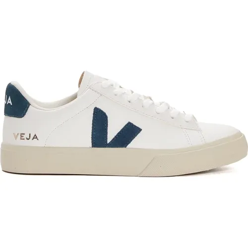 Weiße Ledersneakers Kalifornischer Stil , Damen, Größe: 38 EU - Veja - Modalova