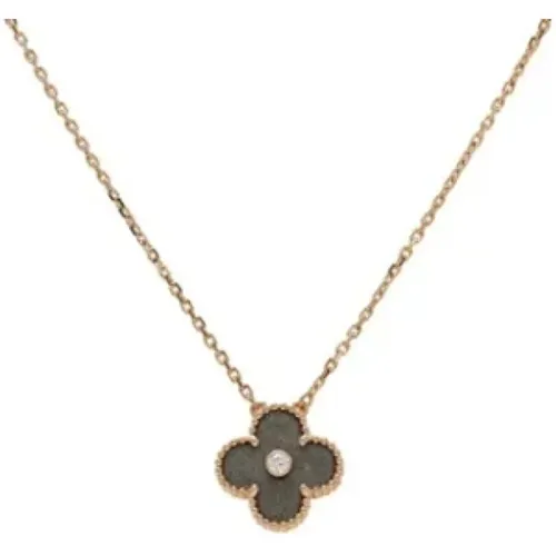 Pre-owned Rose Gold necklaces , female, Sizes: ONE SIZE - Van Cleef & Arpels Pre-owned - Modalova