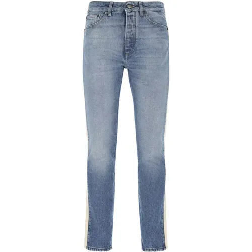 Stylische Slim-Fit Jeans , Herren, Größe: W31 - Palm Angels - Modalova