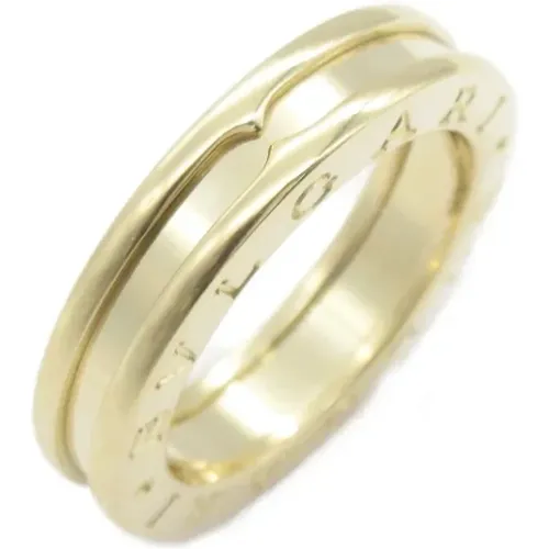 Pre-owned Jewellery, female, , Size: ONE SIZE Pre-owned Gold rings - Bvlgari Vintage - Modalova