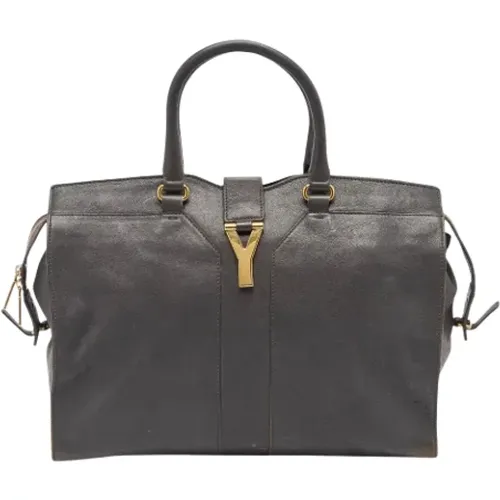 Pre-owned Leather totes , female, Sizes: ONE SIZE - Yves Saint Laurent Vintage - Modalova