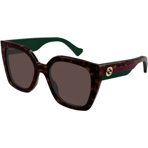 Stylish Sunglasses for Fashion Enthusiasts , unisex, Sizes: ONE SIZE - Gucci - Modalova