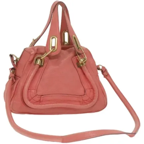 Pre-owned Cross Body Bags, female, , Size: ONE SIZE Pre-owned Leather shoulder-bags - Chloé Pre-owned - Modalova