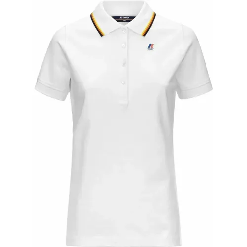 Polo Shirts, female, , Size: M Alizee Stretch Polo T-shirt - K-way - Modalova