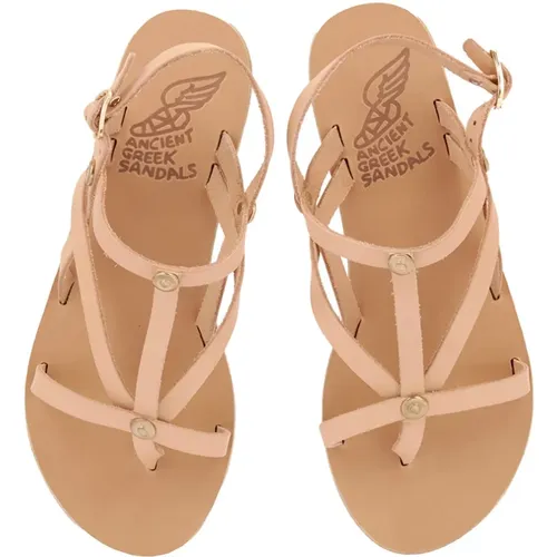 Livia Flache Ledersandalen , Damen, Größe: 36 EU - Ancient Greek Sandals - Modalova