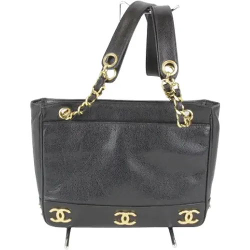 Pre-owned Tote Bags, female, , Size: ONE SIZE Pre-owned Leather totes - Chanel Vintage - Modalova