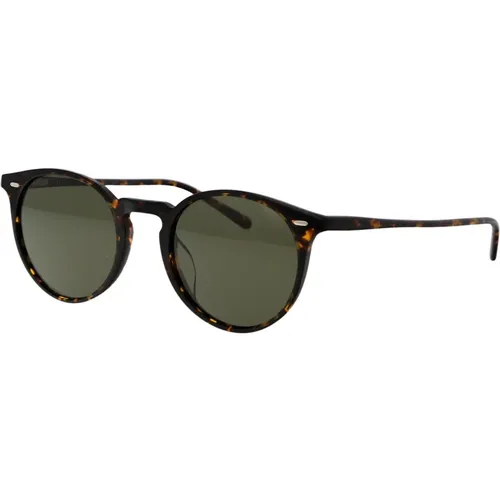 Sunglasses, unisex, , Size: 48 MM Stylish Sunglasses N.02 SUN - Oliver Peoples - Modalova