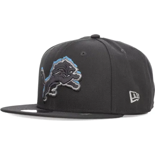 Caps, unisex, , Size: ONE SIZE Detroit Lions Draft Graphite Snapback Hat - new era - Modalova